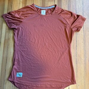 Tracksmith Terracotta Short Sleeve Tee